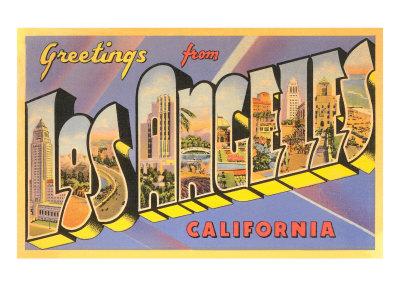 Los Angeles postcard