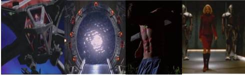 Space stations, galactic gateways, young superdude, or sexy robots?  You decide.