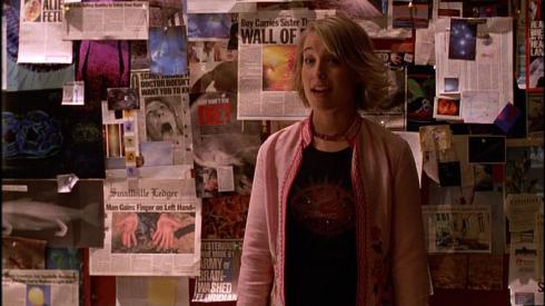 Chloe and the Wall of Weird.   