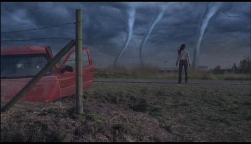 You should start running, Lana.  Like now.  Like "two minutes ago instead of staring a them" run.