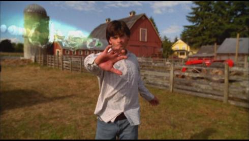 Green bullets isn't enough of a giveaway to say "hey, maybe I should just dodge this thing instead"?