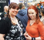 Elizabeth Ann chats with Marian Call at SDCC 2013