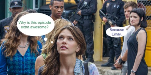 Also in this episode, I covet Emery's space shirt. 