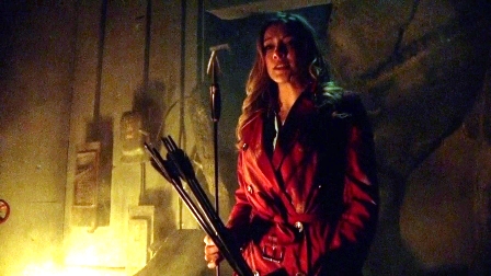 "Um, Ollie, why is there an arrow with a boxing glove at the end of it?  That's just weird."