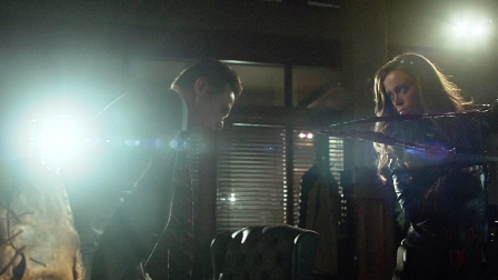 More psycho girlfriend behavior from Isabel: after being resurrected with super strength, killing the mayor of a town under siege.  I'd recommend therapy, but I think we may have to bring back frontal lobotomies to deal with this.