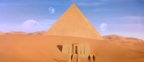 Let's not discuss the effects three moons would do to a planet and just move on.