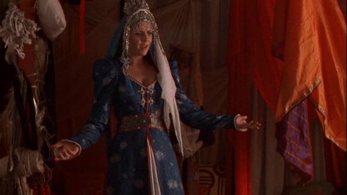 "Well, at least this is the most fanboy service thing I'll do in these minicaps!" (cut to Carter in a skimpy tanktop below...)