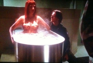 "May I suggest some chlorine, because that tub is filthy!"