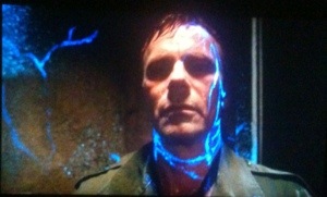 "I got something on my face, don't I?"