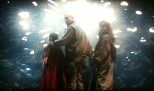 "Someday we will look at your stepdad being murdered and me electrocuting you, son, and we will laugh."