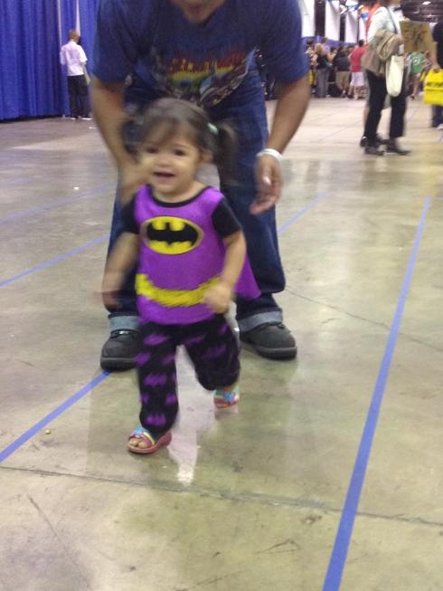 a hero always has things to do! no stopping her now!